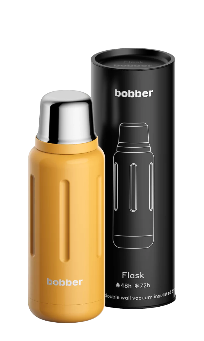 Купить термокружку bobber Bottle 590 мл с ручкой  Доставка по  Краснодарскому краю и России